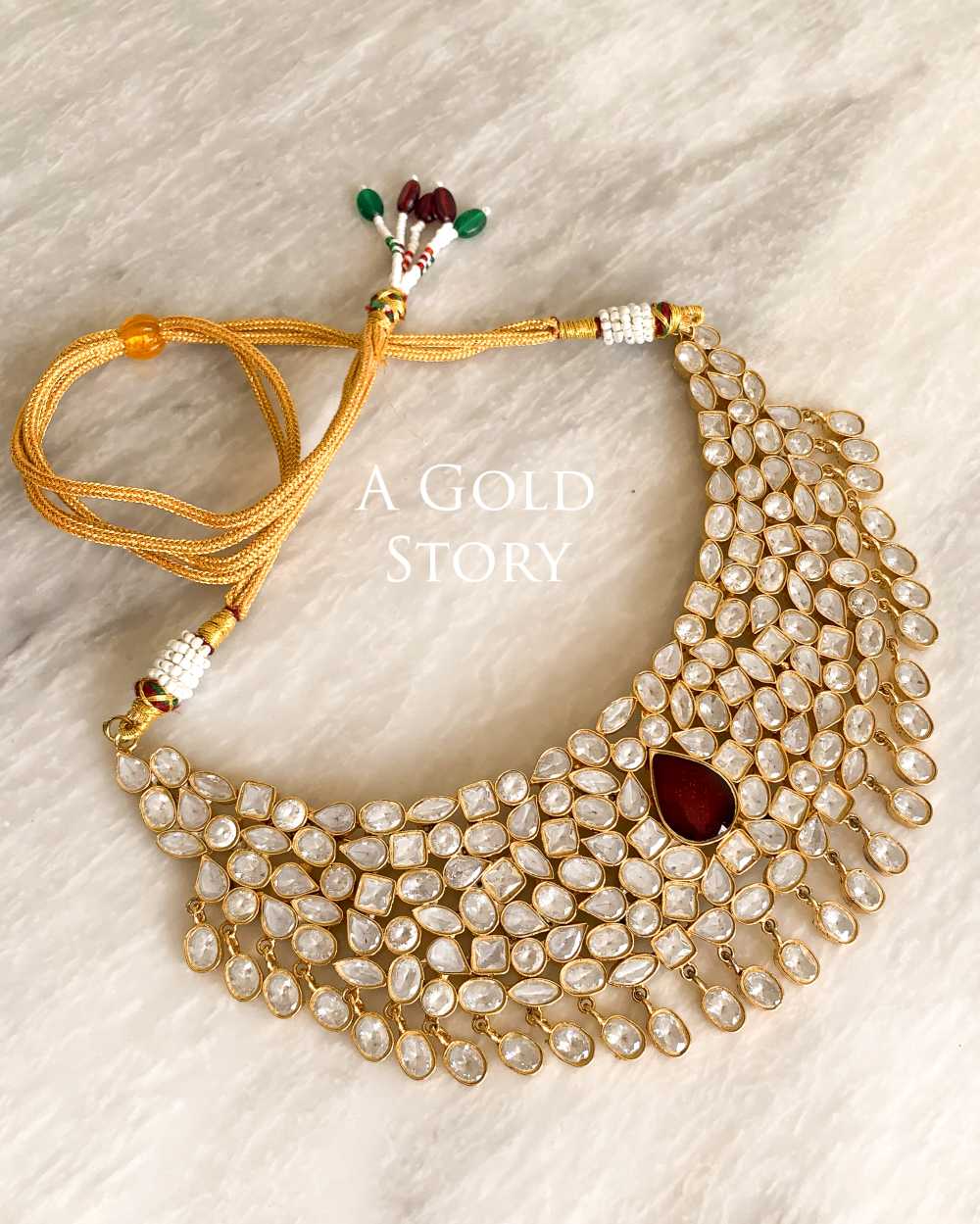 QUEEN KUNDAN POLKI BRIDAL SET