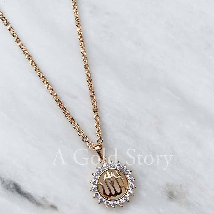 ALLAH NAME PENDANT - A GOLD STORY