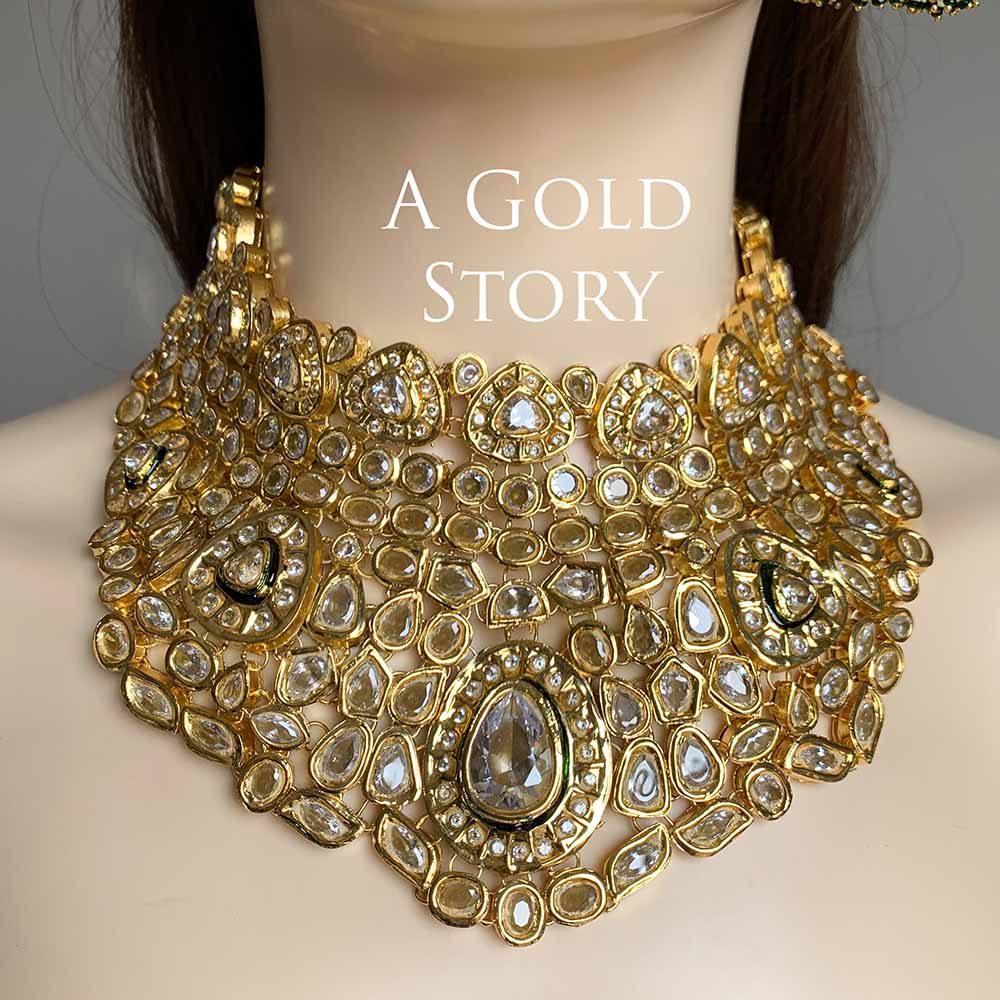 MALKA JAAN KUNDAN POLKI BRIDAL SET