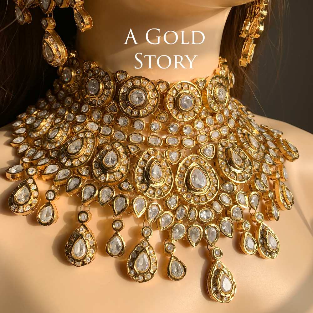 AARA KUNDAN POLKI BRIDAL SET