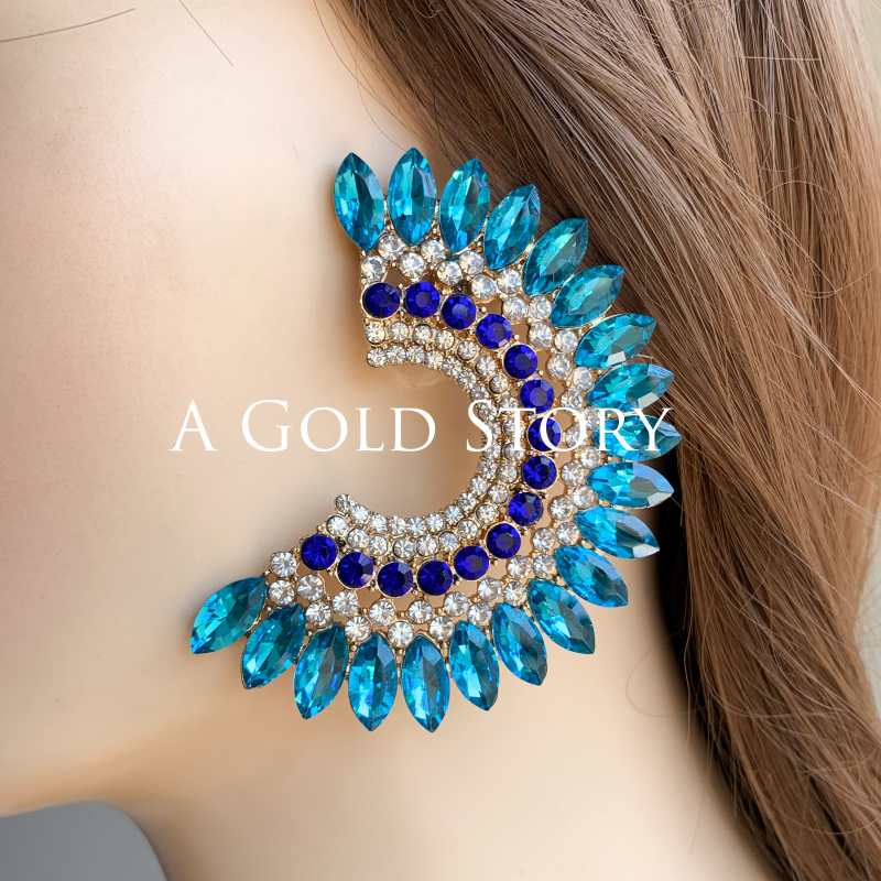 KATE EARRINGS BLUE