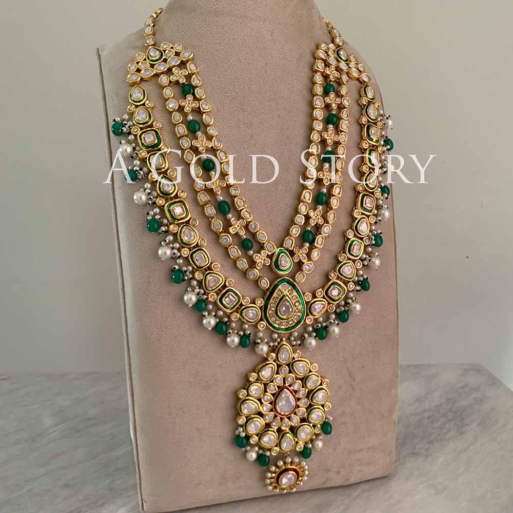ARJUMAND KUNDAN POLKI BRIDAL SET