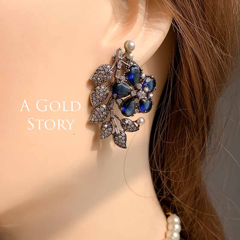 ARSHIN NECKLACE SET BLUE