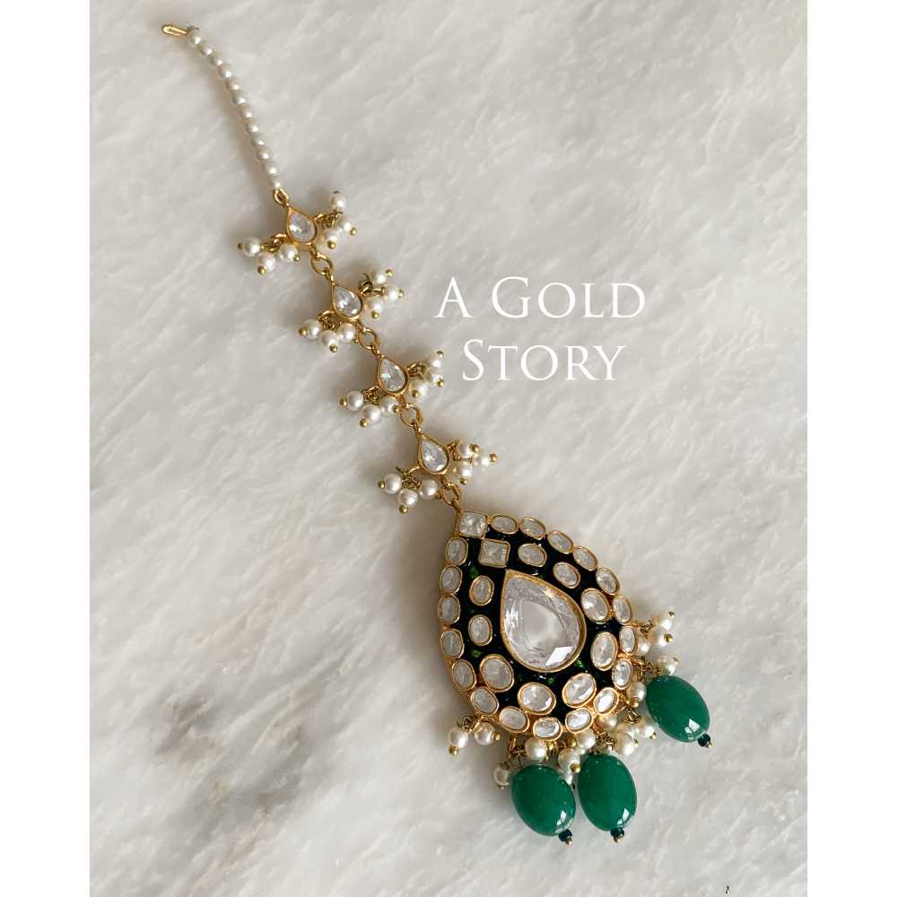 RANI JAAN KUNDAN POLKI BRIDAL SET