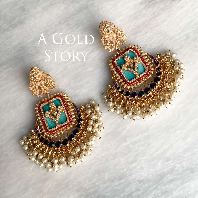 FRIDA EARRINGS AND TIKKA FEROZI
