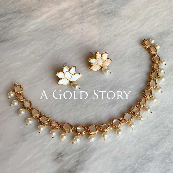 LOTUS NECKLACE SET
