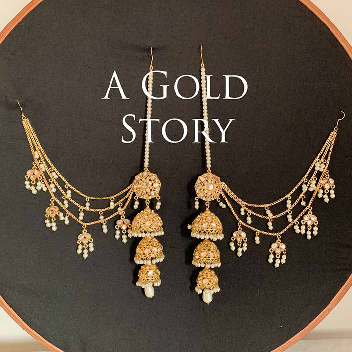 SAFWAH JHUMKAY WITH SAHARAY