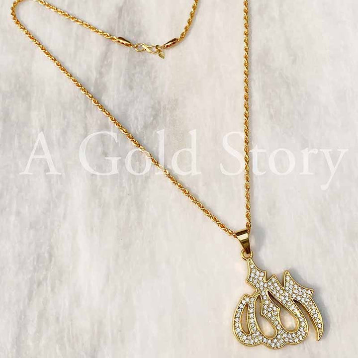 ALLAH NAME PENDANT - A GOLD STORY