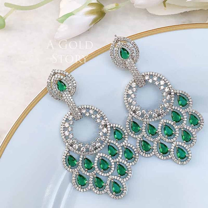 REESE EARRINGS GREEN