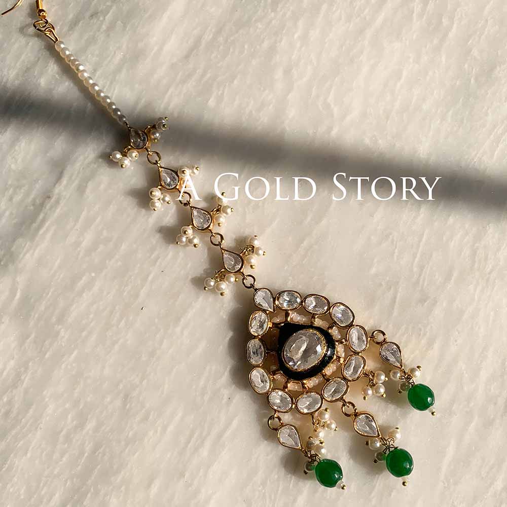 AANIYA KUNDAN POLKI BRIDAL SET