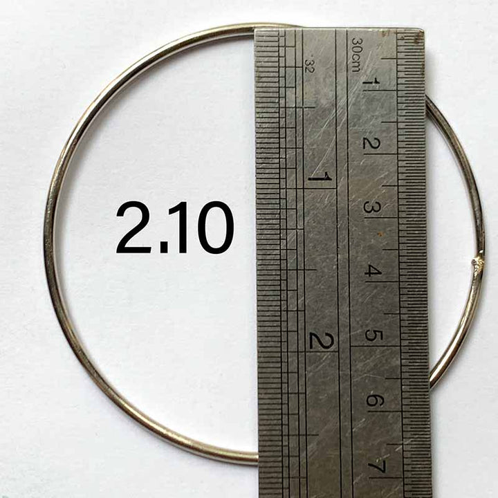 INDIAN METAL BANGLES SILVER