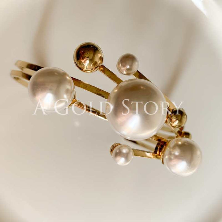 OLIVIA PEARL RING & BRACELTE SET