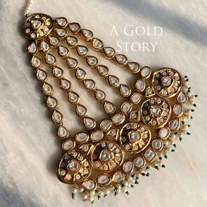 JASMINE KUNDAN POLKI BRIDAL SET