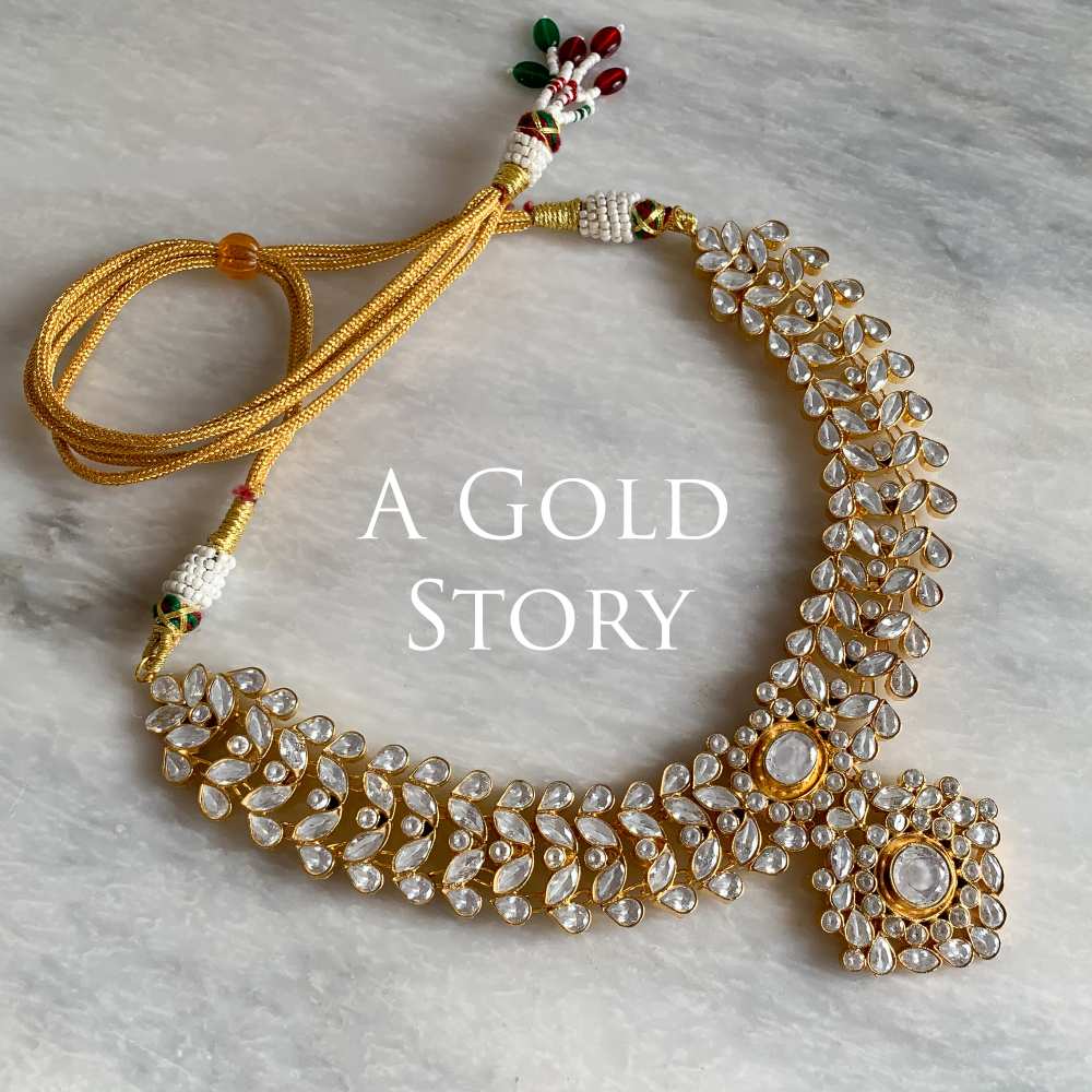 AAZMIN KUNDAN POLKI BRIDAL SET