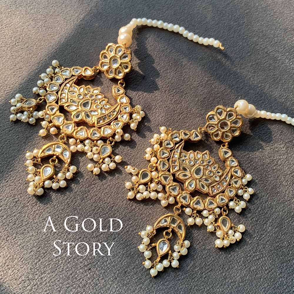 ANKARA EARRINGS PEARL