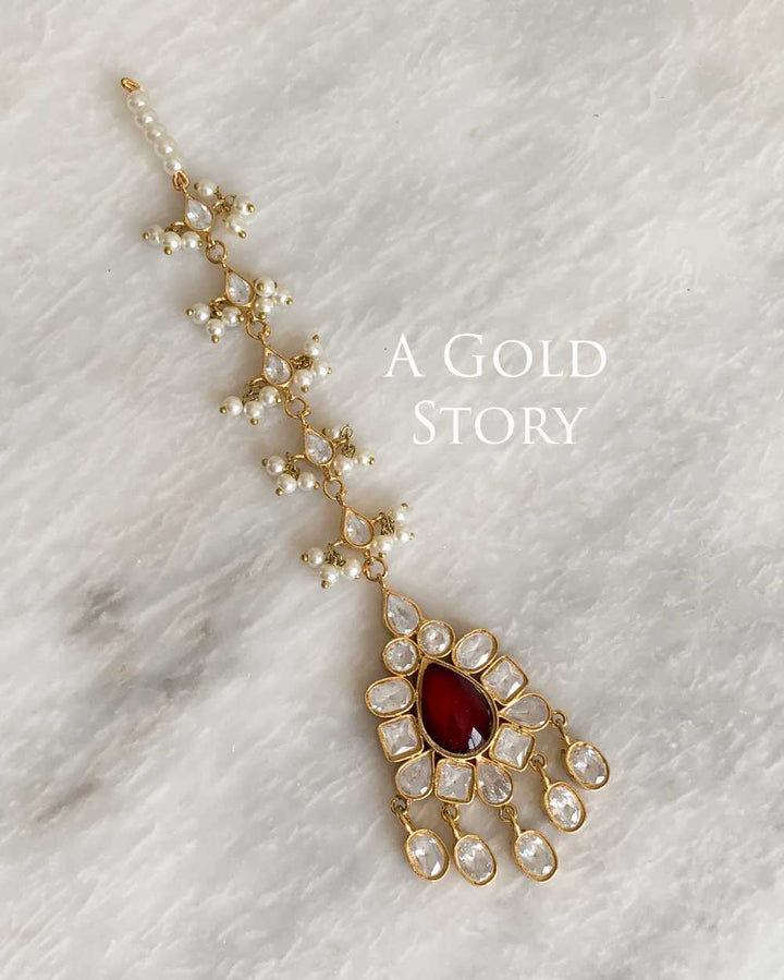 QUEEN KUNDAN POLKI BRIDAL SET