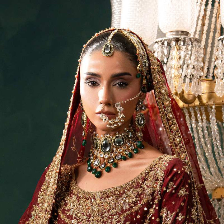 ADORINA BRIDAL POLKI SET