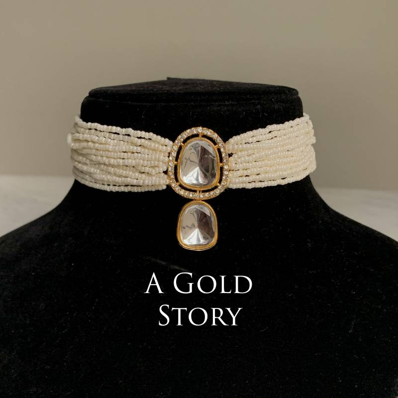 ALEENA KUNDAN CHOKER SET