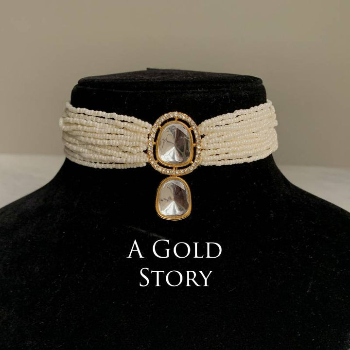 ALEENA KUNDAN CHOKER SET