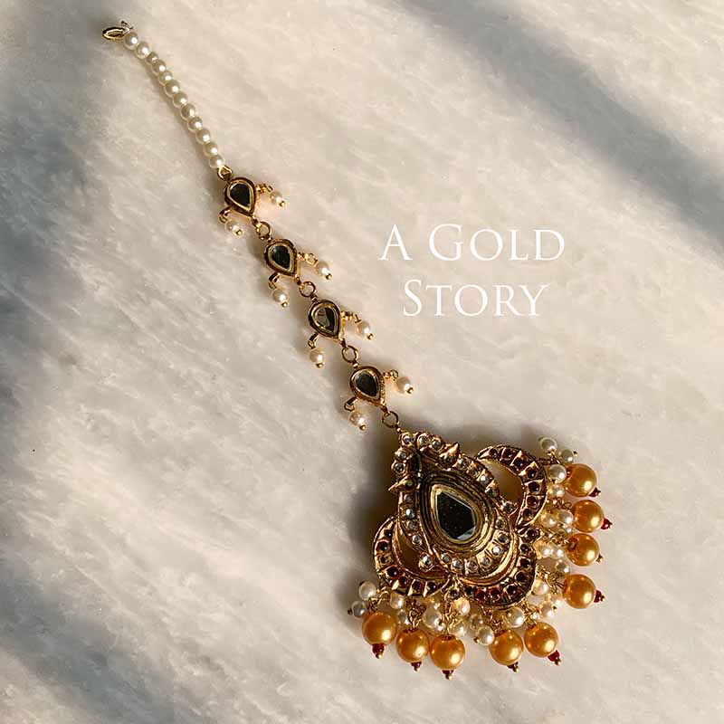 GULBADAN KUNDAN POLKI BRIDAL SET