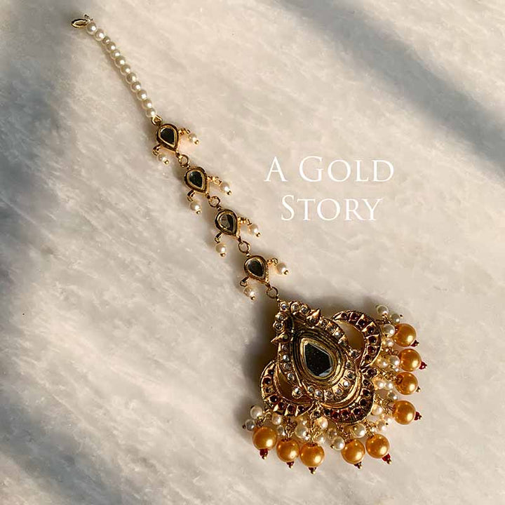 GULBADAN KUNDAN POLKI BRIDAL SET