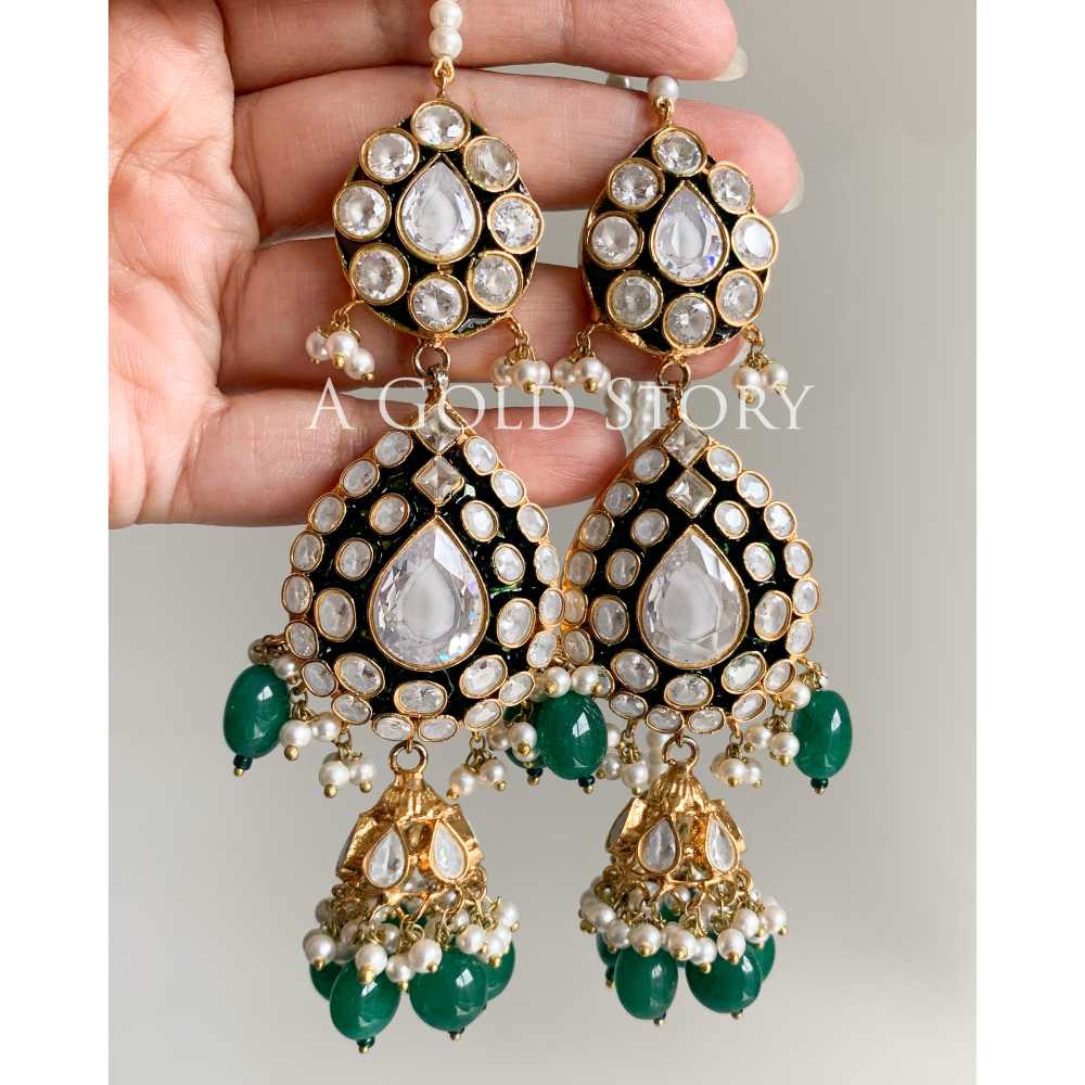 RANI JAAN KUNDAN POLKI BRIDAL SET