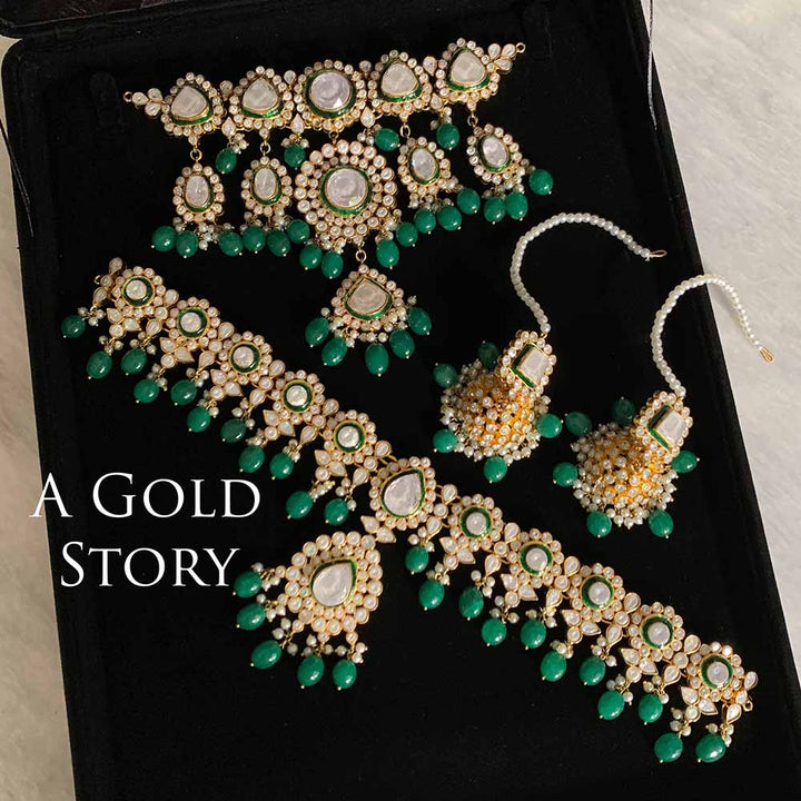 ZEENAT KUNDAN POLKI BRIDAL SET