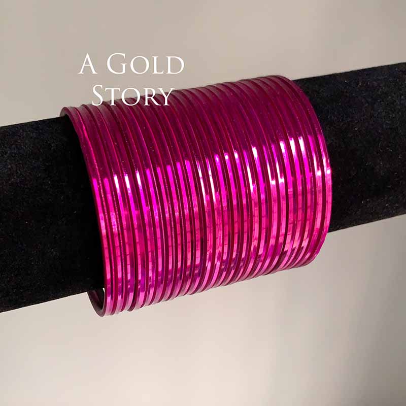 NEHA BANGLES HOT PINK