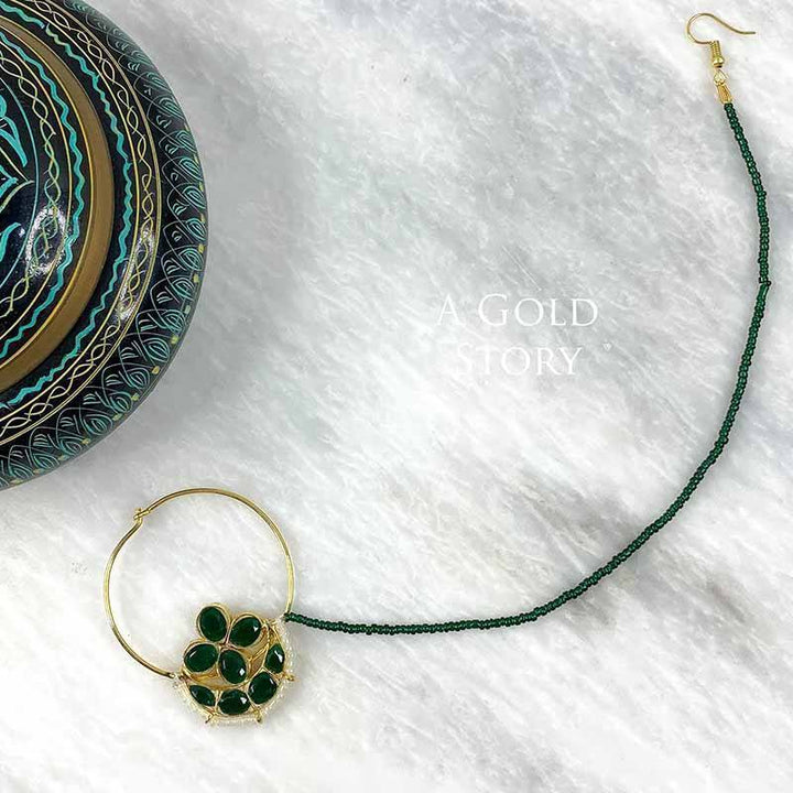 USHNA KUNDAN NOSERING GREEN
