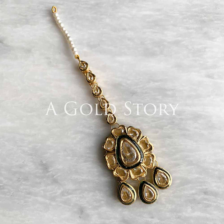MALIKA JAHAN KUNDAN POLKI BRIDAL SET
