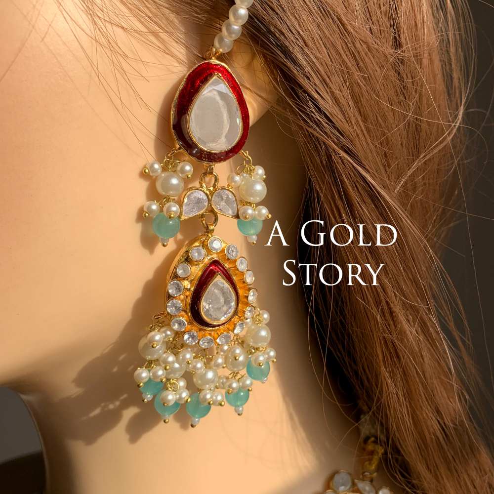 MAHI KUNDAN POLKI BRIDAL SET