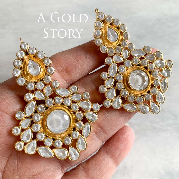 AAZMIN KUNDAN POLKI BRIDAL SET