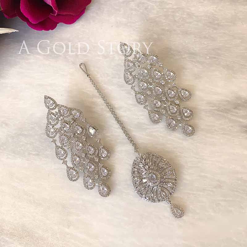 SAGAR EARRINGS AND TIKKA - A GOLD STORY