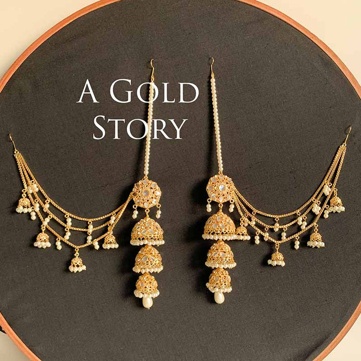 SALWAH JHUMKAY WITH SAHARAY