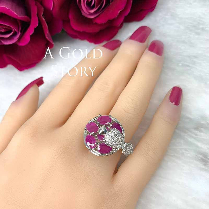 BIRD RING MAGENTA