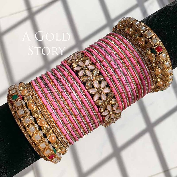 PINK DELIGHT BANGLES SET
