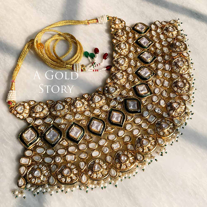 JASMINE KUNDAN POLKI BRIDAL SET