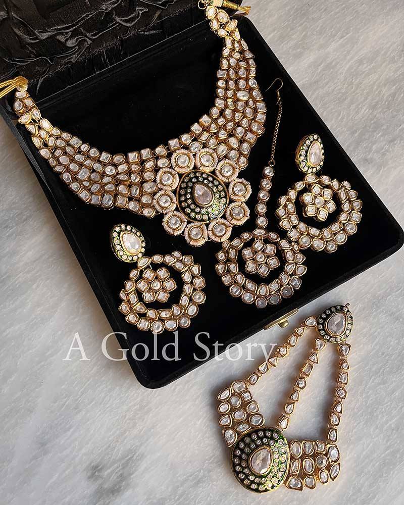 NIAZ POLKI SET - A GOLD STORY