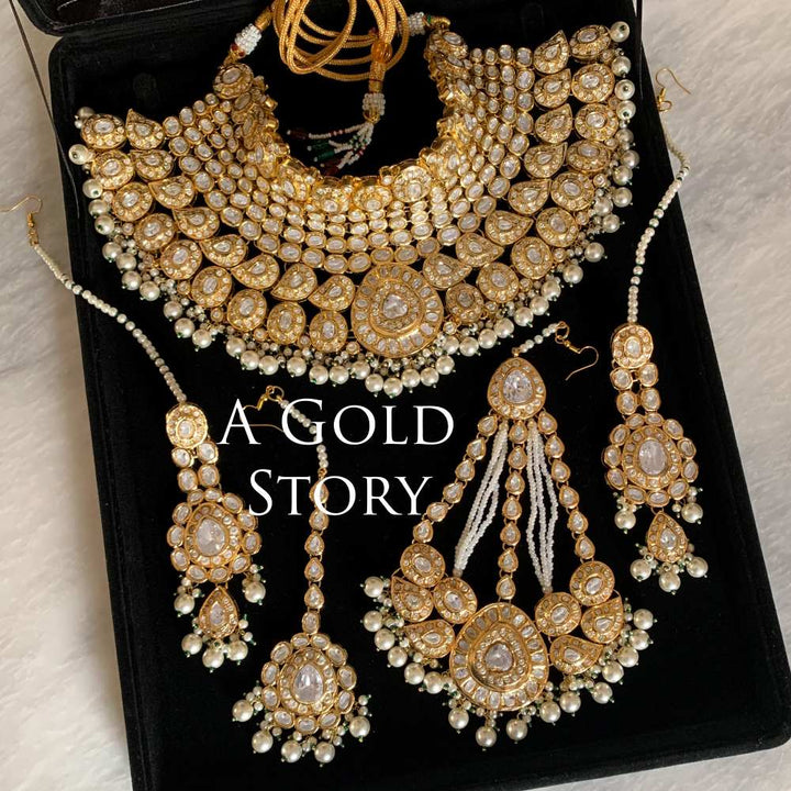 DIVIYA KUNDAN POLKI BRIDAL SET
