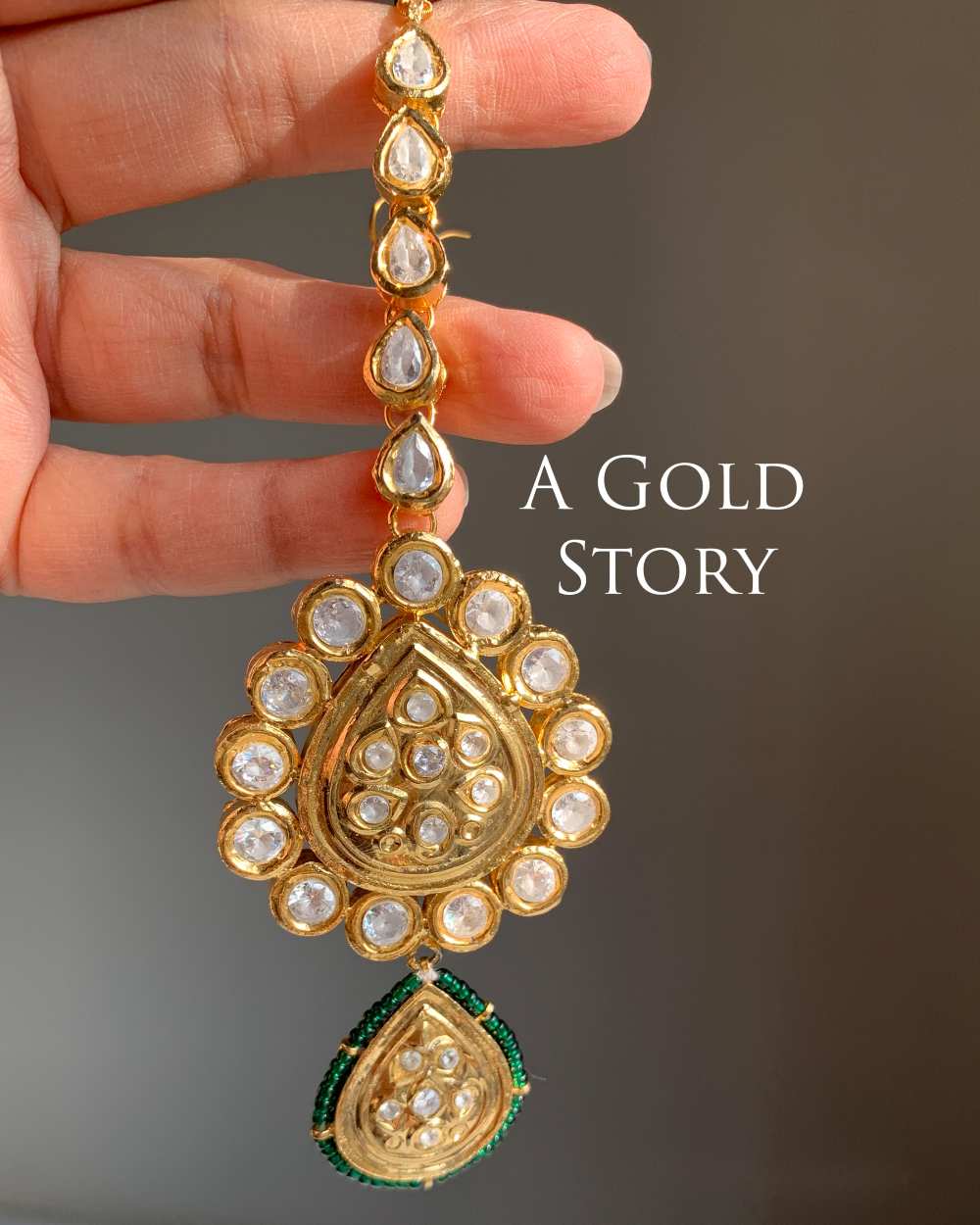 ABQURAH KUNDAN POLKI BRIDAL SET