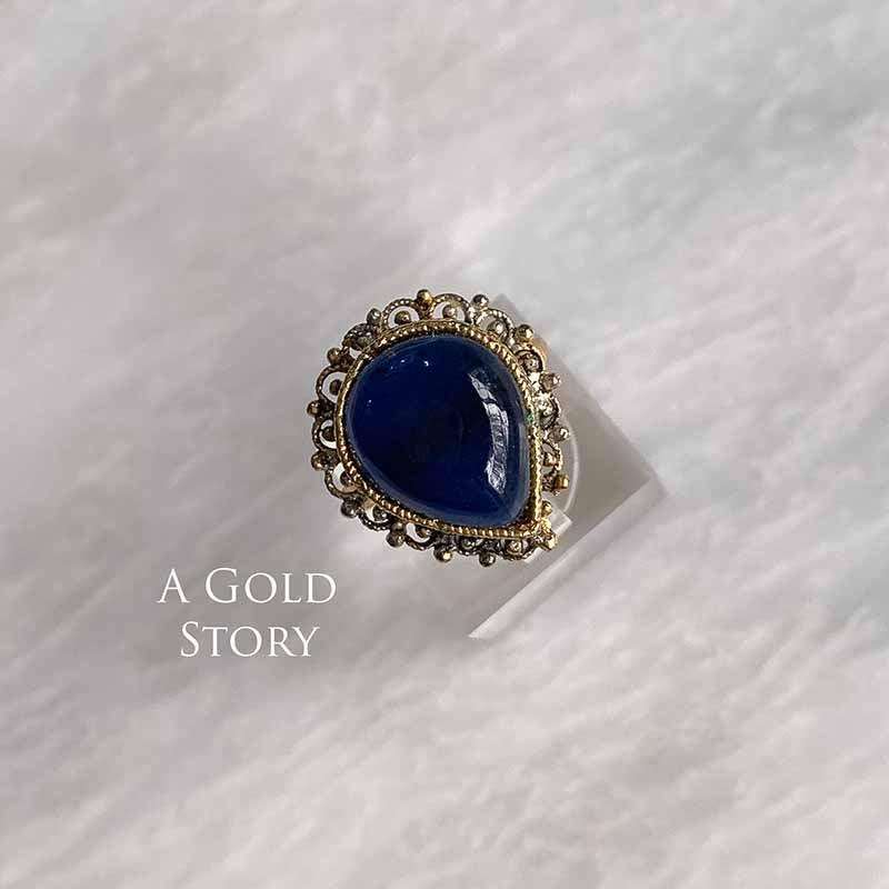 AANVI RING BLUE