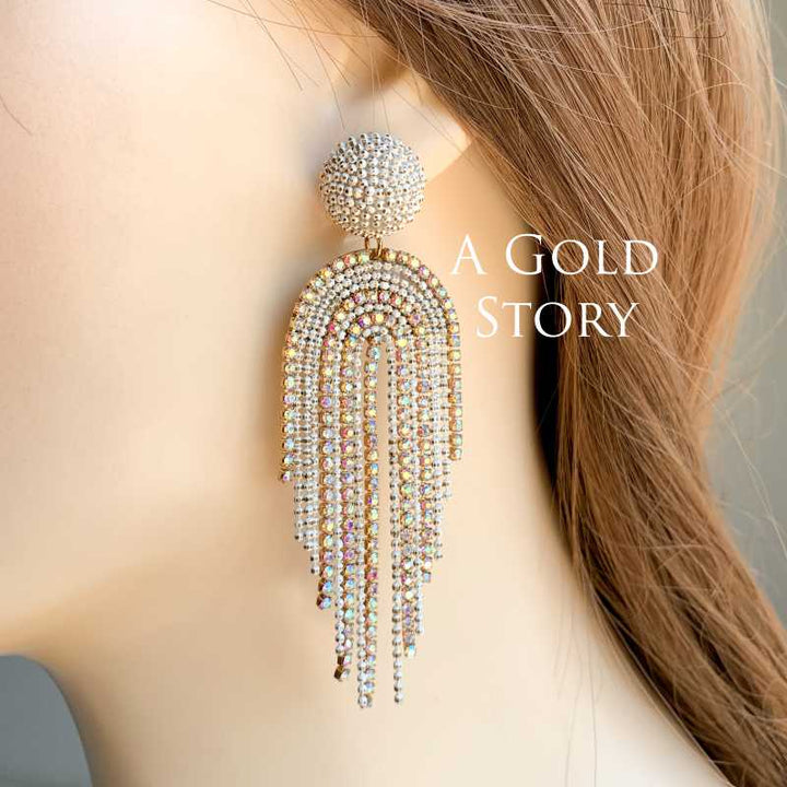 CHROMA EARRINGS GOLDEN