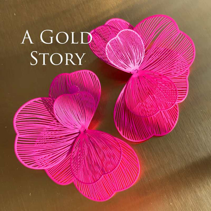 CALLIOPE EARRINGS PINK