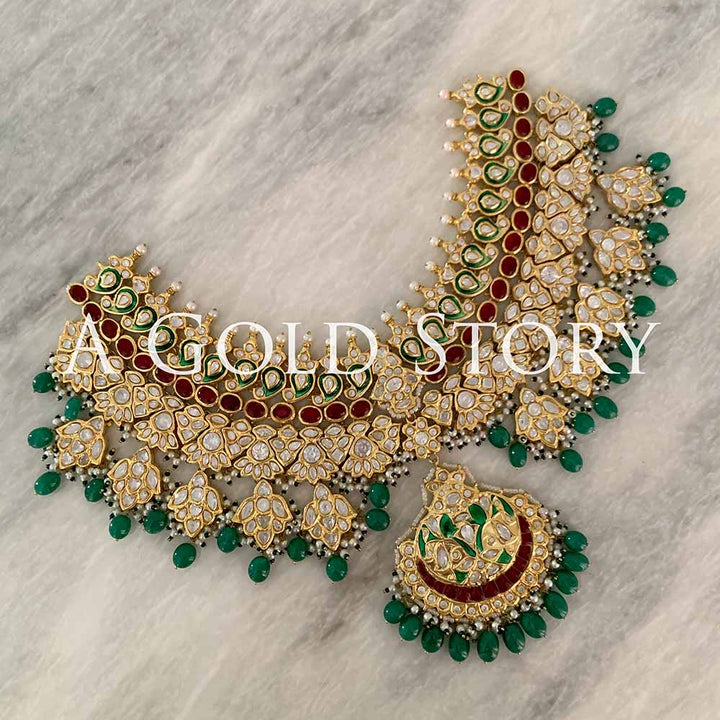 ARJUMAND KUNDAN POLKI BRIDAL SET