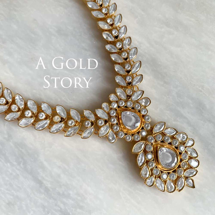 AABIS KUNDAN LPOLKI BRIDAL SET