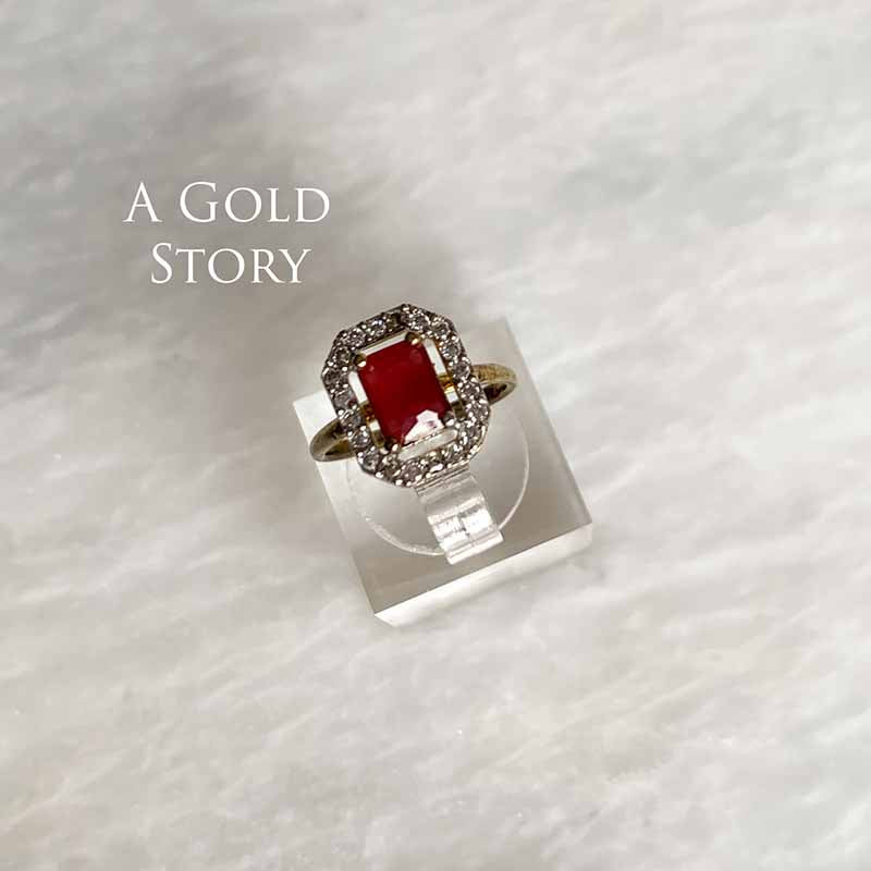 MIRAL CHOKER SET RED