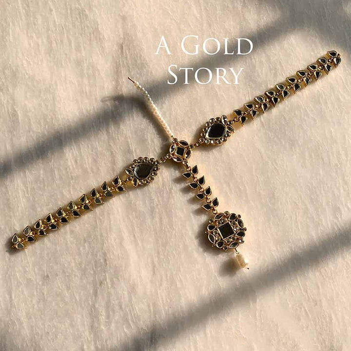 LARAIB SHEESHPHOOL WHITE