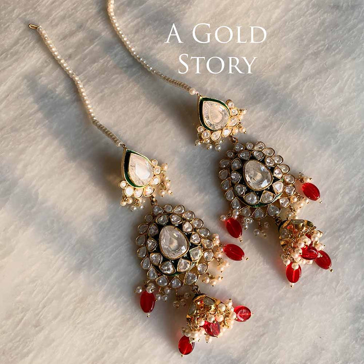 AAFIRA KUNDAN POLKI BRIDAL SET