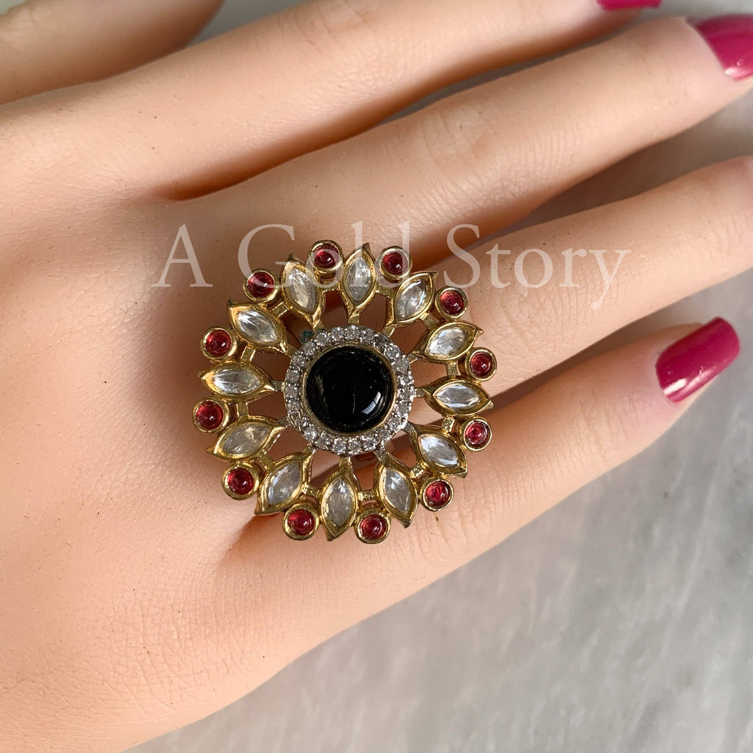 SUJATA RING BLUE - A GOLD STORY