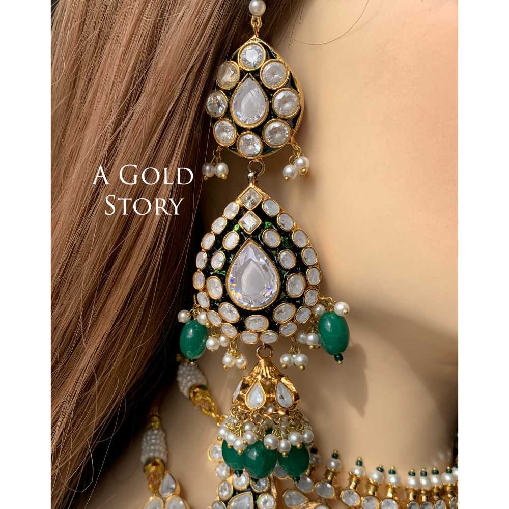 RANI JAAN KUNDAN POLKI BRIDAL SET